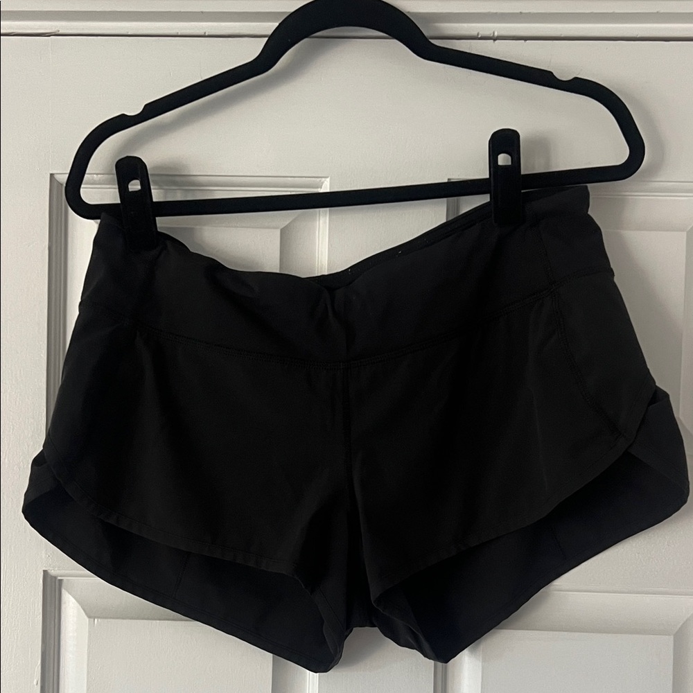 Lululemon Athletica Black Athletic Shorts